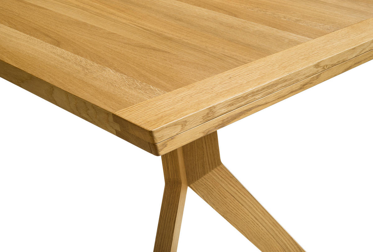 ESSTISCH in Holz 150-210/100/75 cm  - Eichefarben, Design, Holz (150-210/100/75cm) - TEAM 7