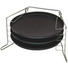Pizzabackblech-Set, 4-tlg. - Schwarz, Metall (29/1,5cm) Pizzabackblech-Set, 4-tlg. - Schwarz, Metall (29/1,5cm)