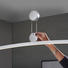 LED-HÄNGELEUCHTE - Alufarben/Weiß, Design, Kunststoff/Metall (110cm) - Dieter Knoll LED-HÄNGELEUCHTE - Alufarben/Weiß, Design, Kunststoff/Metall (110cm) - Dieter Knoll