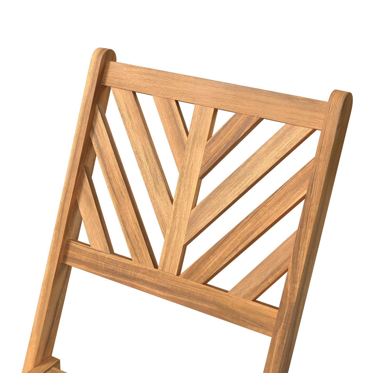 BALKONSET   - Akaziefarben, MODERN, Holz (57/57/74cm) - Ambia Garden