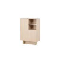 AKTENSCHRANK Pappel Weiß  - Weiß, MODERN, Holz (80/110/30cm) - Livetastic