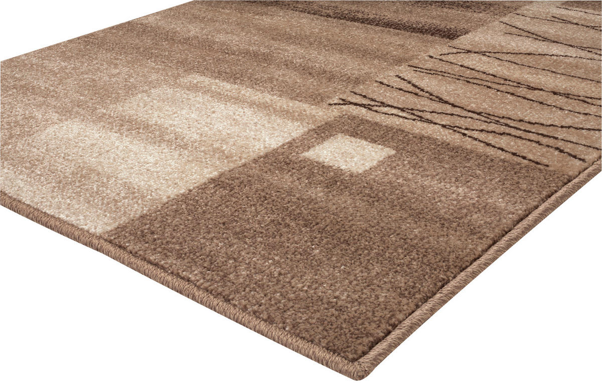 WEBTEPPICH  Wohnzimmer 160/230 cm Braun  - Braun, Design, Textil (160/230cm) - Novel
