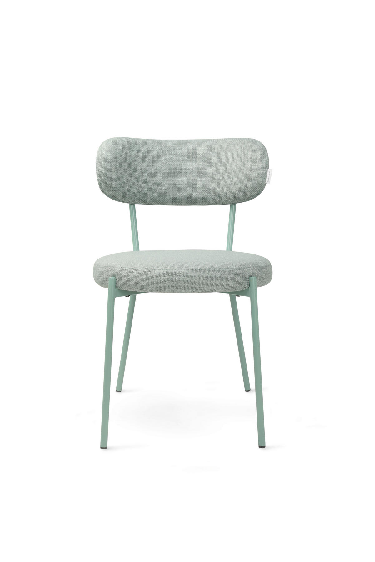 STUHL Webstoff Graugrün  - Graugrün, Basics, Textil/Metall (50/81,5/59cm) - Tom Tailor