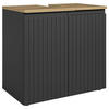 WASCHBECKENUNTERSCHRANK 60/57/36 cm  - Eichefarben/Schwarz, MODERN, Holzwerkstoff/Kunststoff (60/57/36cm) - MID.YOU