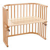BEISTELLBETT Babybay Maxi  - Naturfarben, Basics, Holz (94/54/79cm) - Babybay