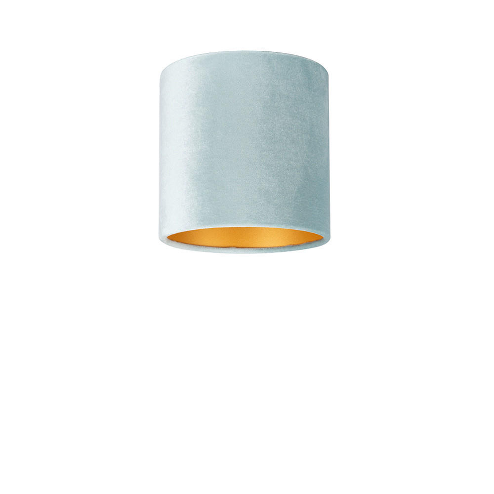 LEUCHTENSCHIRM 20/18 cm   - Hellblau, Basics, Textil/Metall (20/18cm)