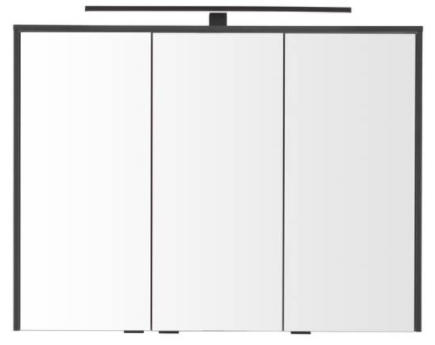 SPIEGELSCHRANK 92,8/69,3/15,4 cm  - Chromfarben/Alufarben, Basics, Glas/Holzwerkstoff (92,8/69,3/15,4cm) - Voleo