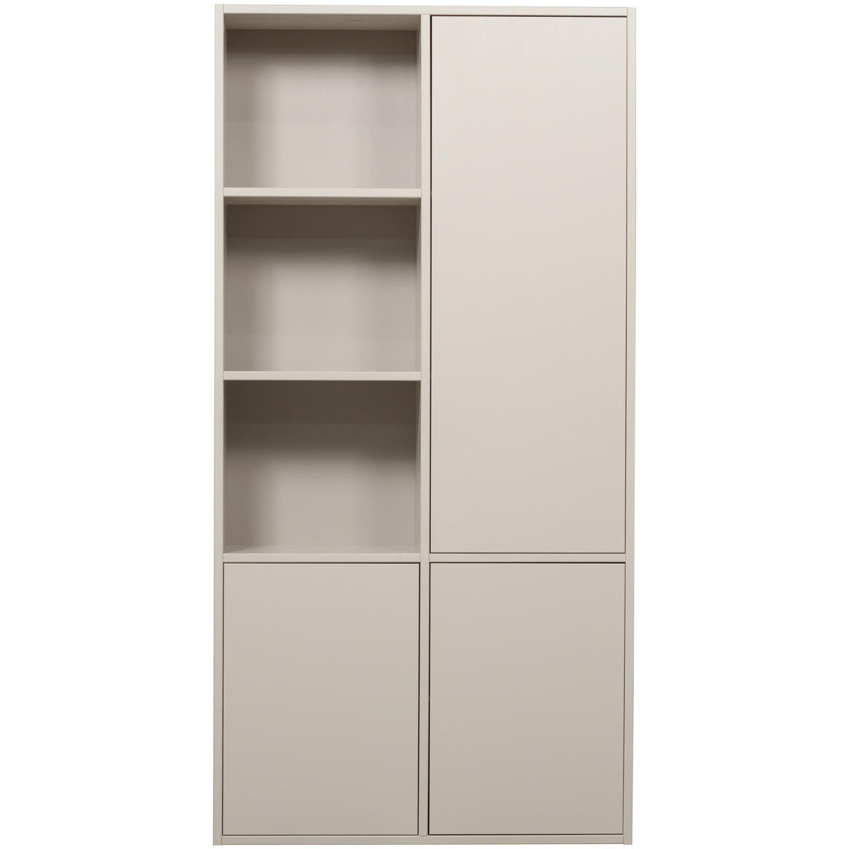 MEHRZWECKSCHRANK 108/215/40 cm  in Grau  - Grau, Design, Holz (108/215/40cm) - Livetastic