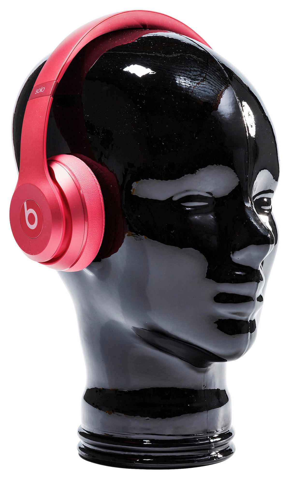 DEKOKOPF  - Schwarz, Design, Glas (21/29/21cm) - Kare-Design