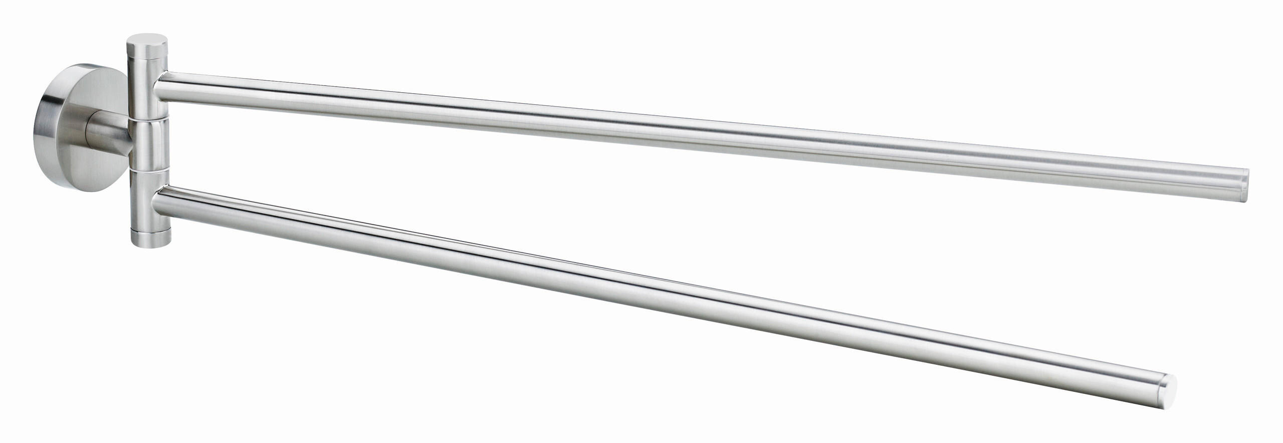 HANDTUCHHALTER Edelstahlfarben  - Edelstahlfarben, Basics, Metall (45/8/5cm) - Tesa