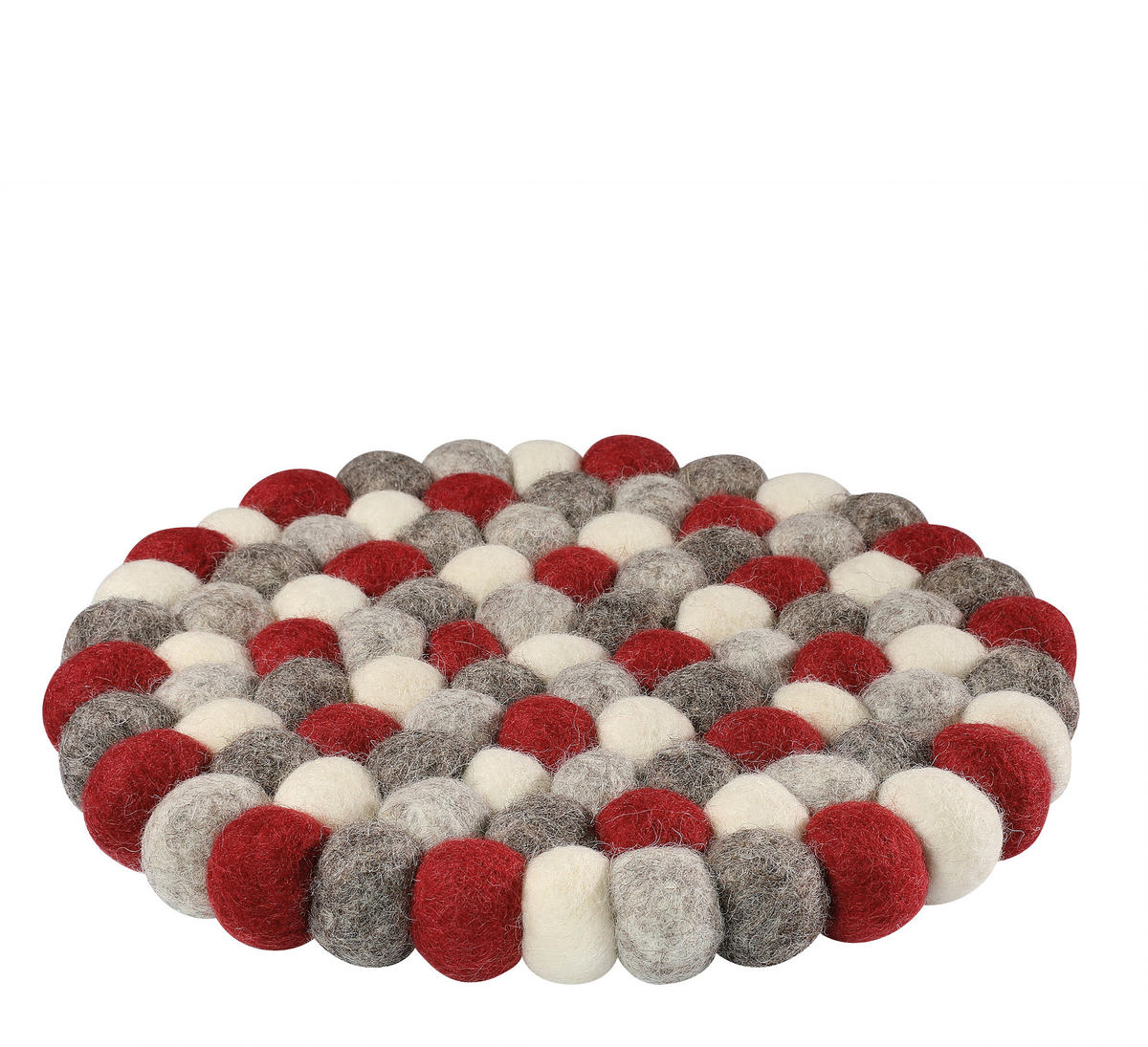 TOPFUNTERSETZER Textil Multicolor 21 cm  - Multicolor, Basics, Textil (21cm) - Cilio