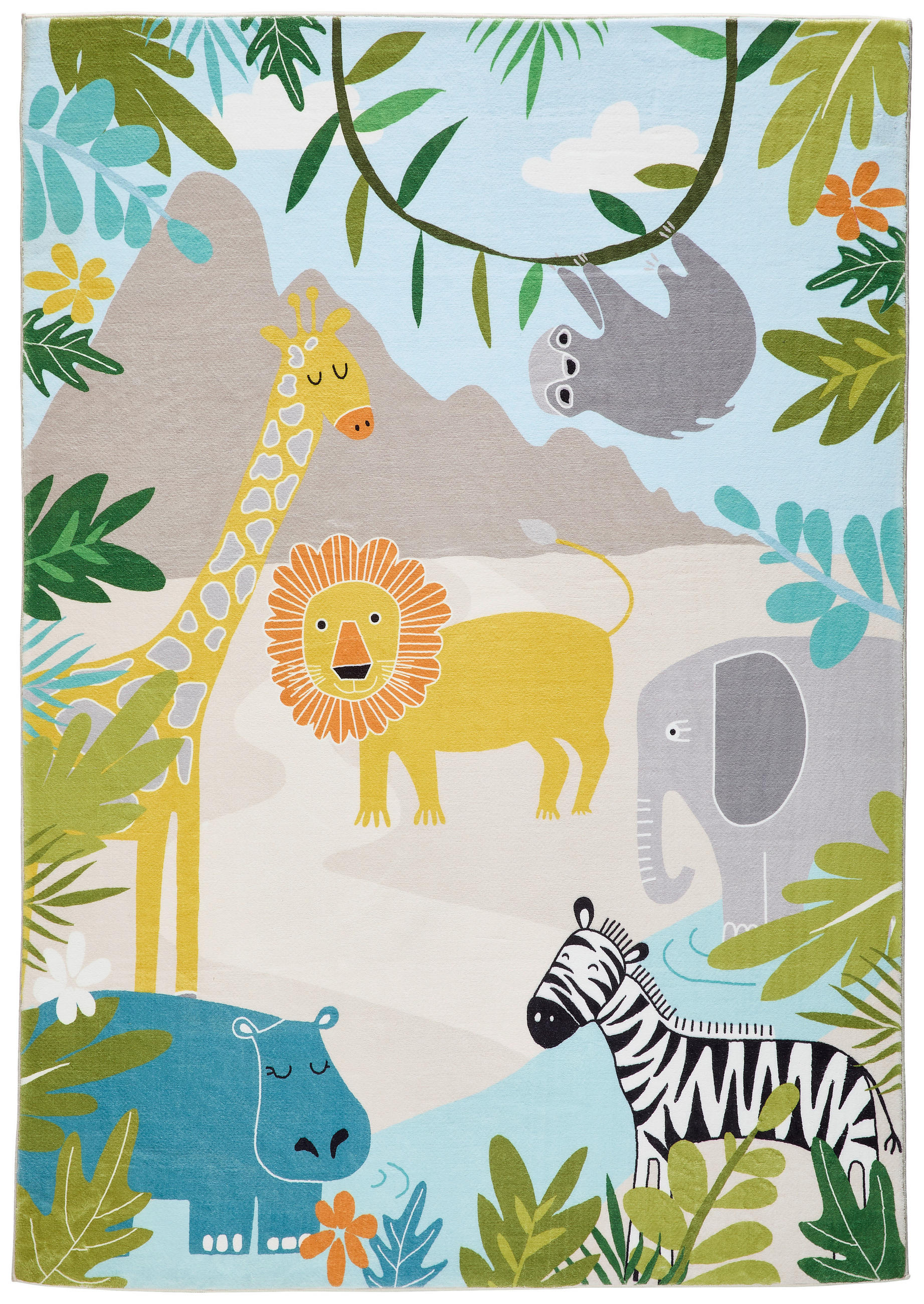 KINDERTEPPICH 120/170 cm  - Multicolor, Design, Textil (120/170cm) - Ben'n'jen