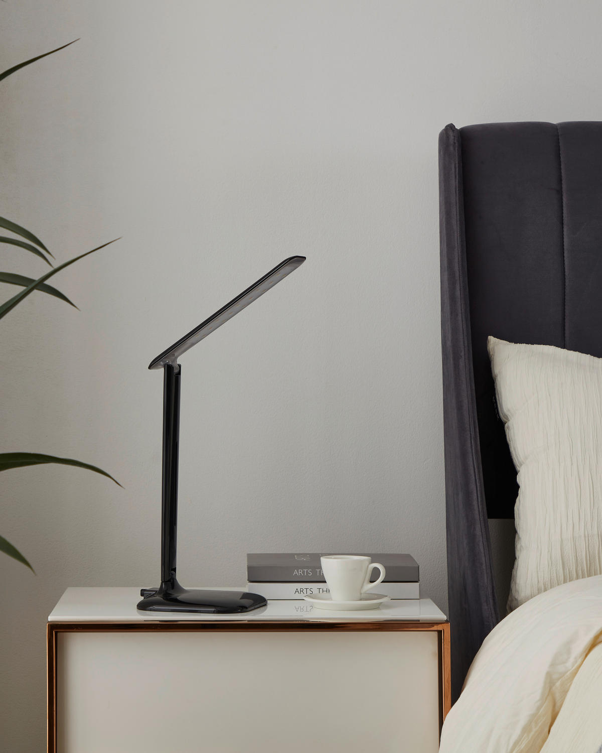 LED-BORDSLAMPA - svart, Design, metall/plast (26cm) - Eglo