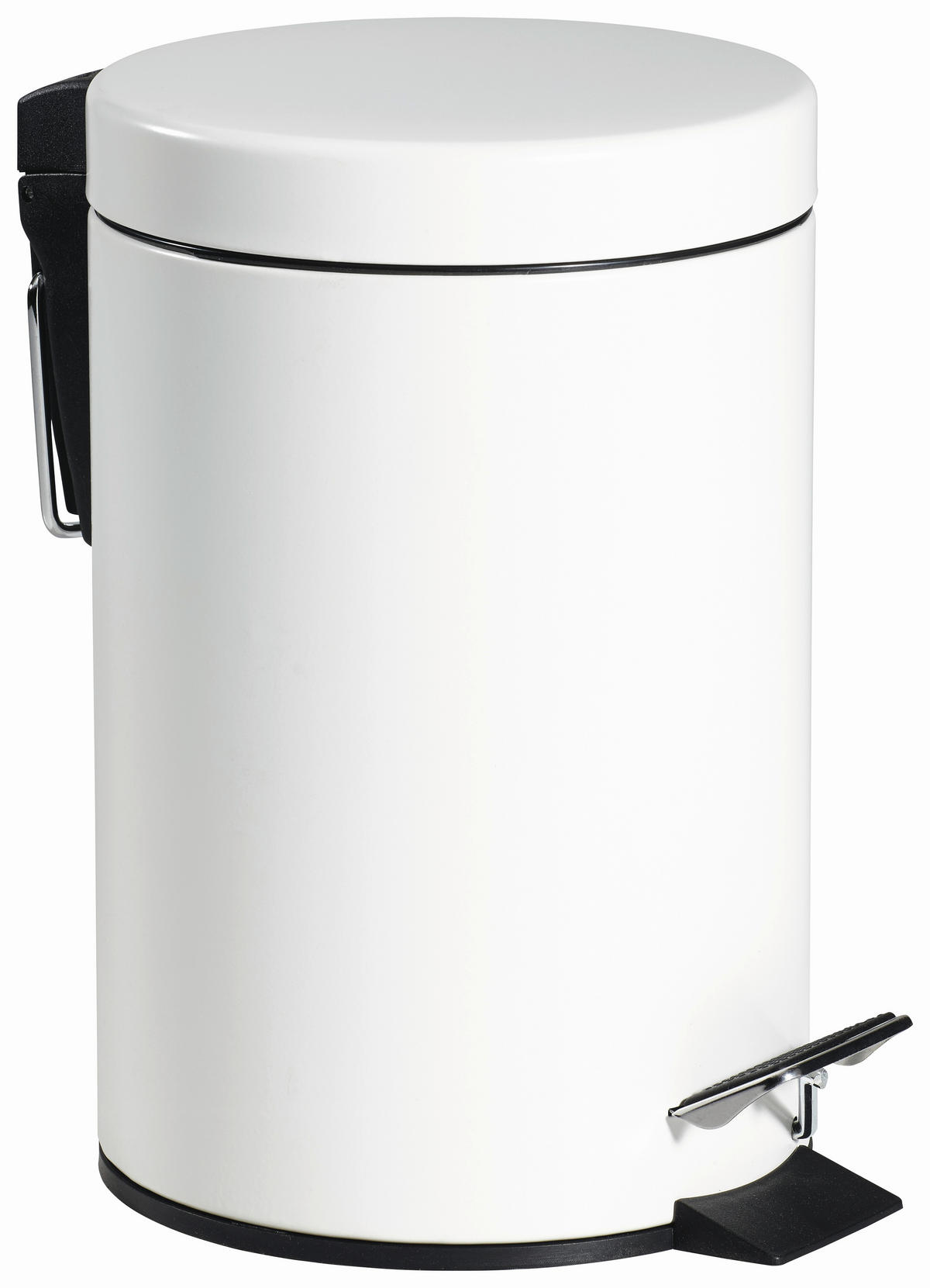 KOSMETIKEIMER MONACO 3 L  - Schwarz/Weiß, Basics, Kunststoff/Metall (17/26cm) - Kela