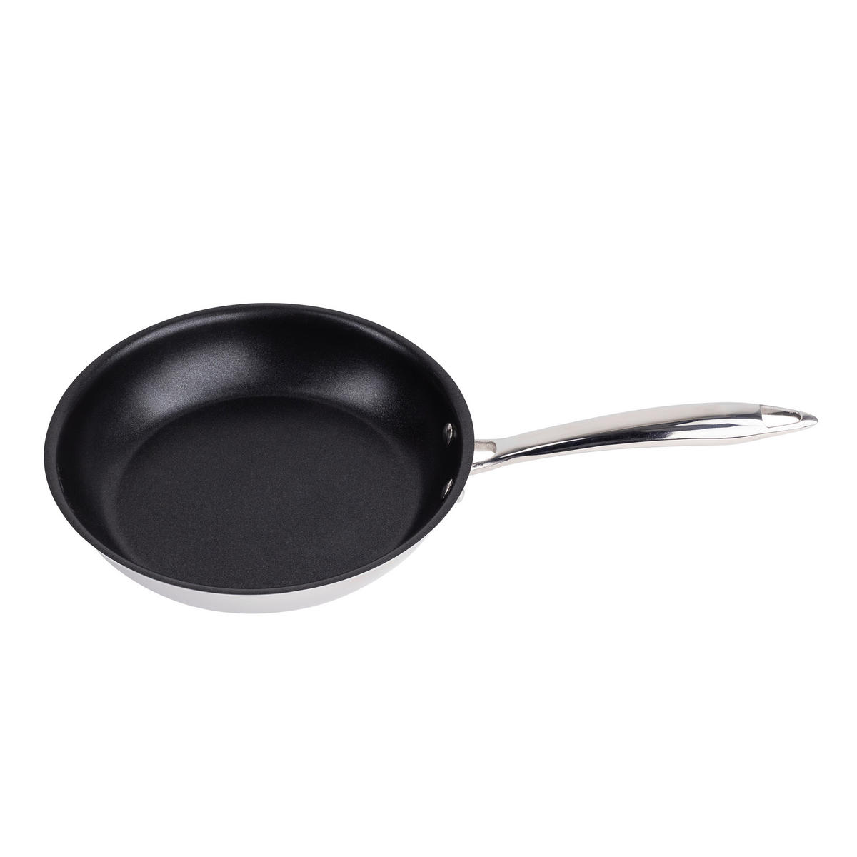 PFANNENSET Edelstahl 2-teilig  - Edelstahlfarben, Basics, Metall (26/9/44.5cm)