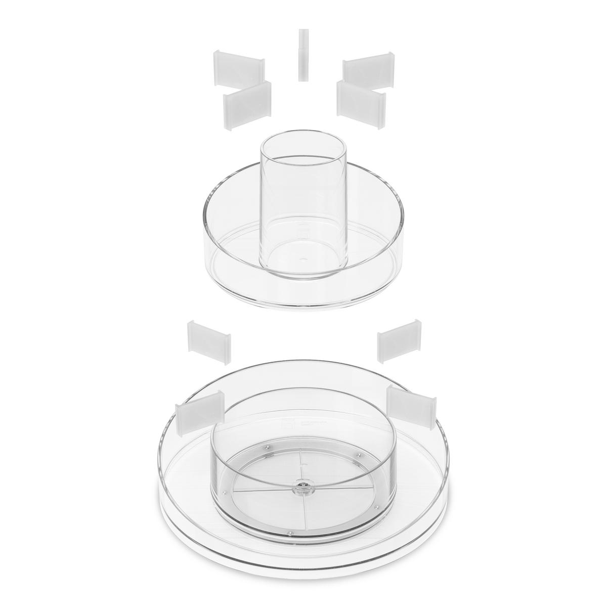 SUSTAV ZA UREDNOST  prozirno   - prozirno, Basics, plastika (25/25cm) - Umbra