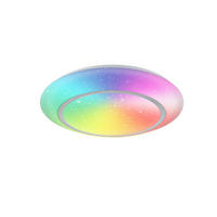 LED-DECKENLEUCHTE Rainbow  Smart 50/9 cm   - Weiß, LIFESTYLE, Kunststoff/Metall (50/9cm) - Novel