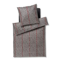 BETTWÄSCHE Leo Stripe Makosatin 155/220 cm  - Taupe, Design, Textil (155/220cm) - Joop!
