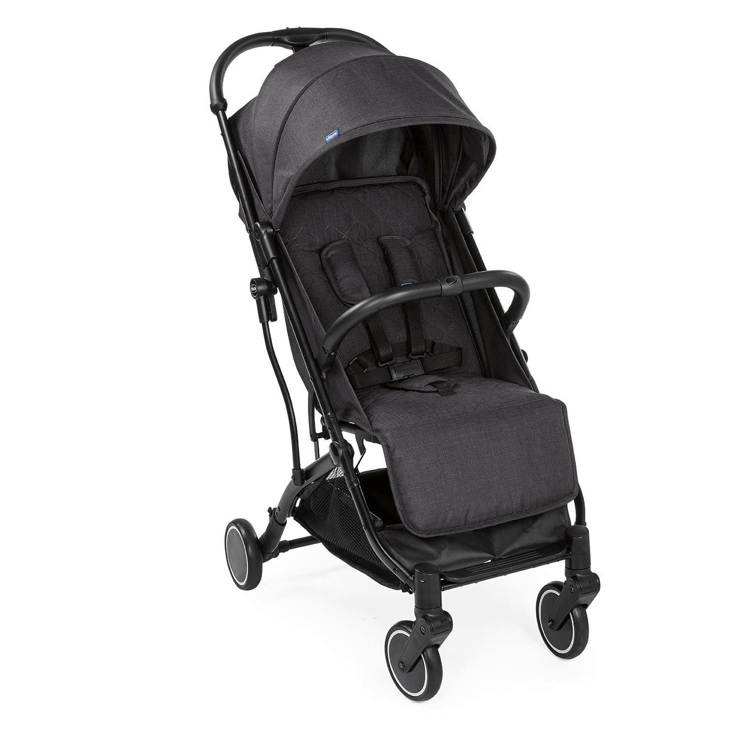 BUGGY TROLLEYME  - Anthrazit, Basics, Metall (49,5/103/84cm) - Chicco