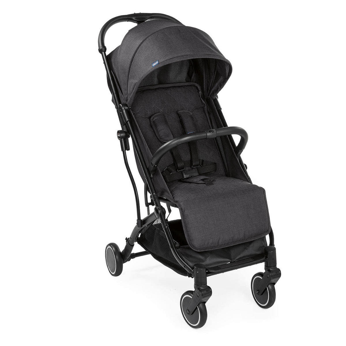 BUGGY TROLLEYME  - Anthrazit, Basics, Metall (49,5/103/84cm) - Chicco