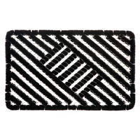 KOKOSMATTE  40/60 cm  Schwarz  - Schwarz, Basics, Naturmaterialien/Metall (40/60cm) - Hanse Home