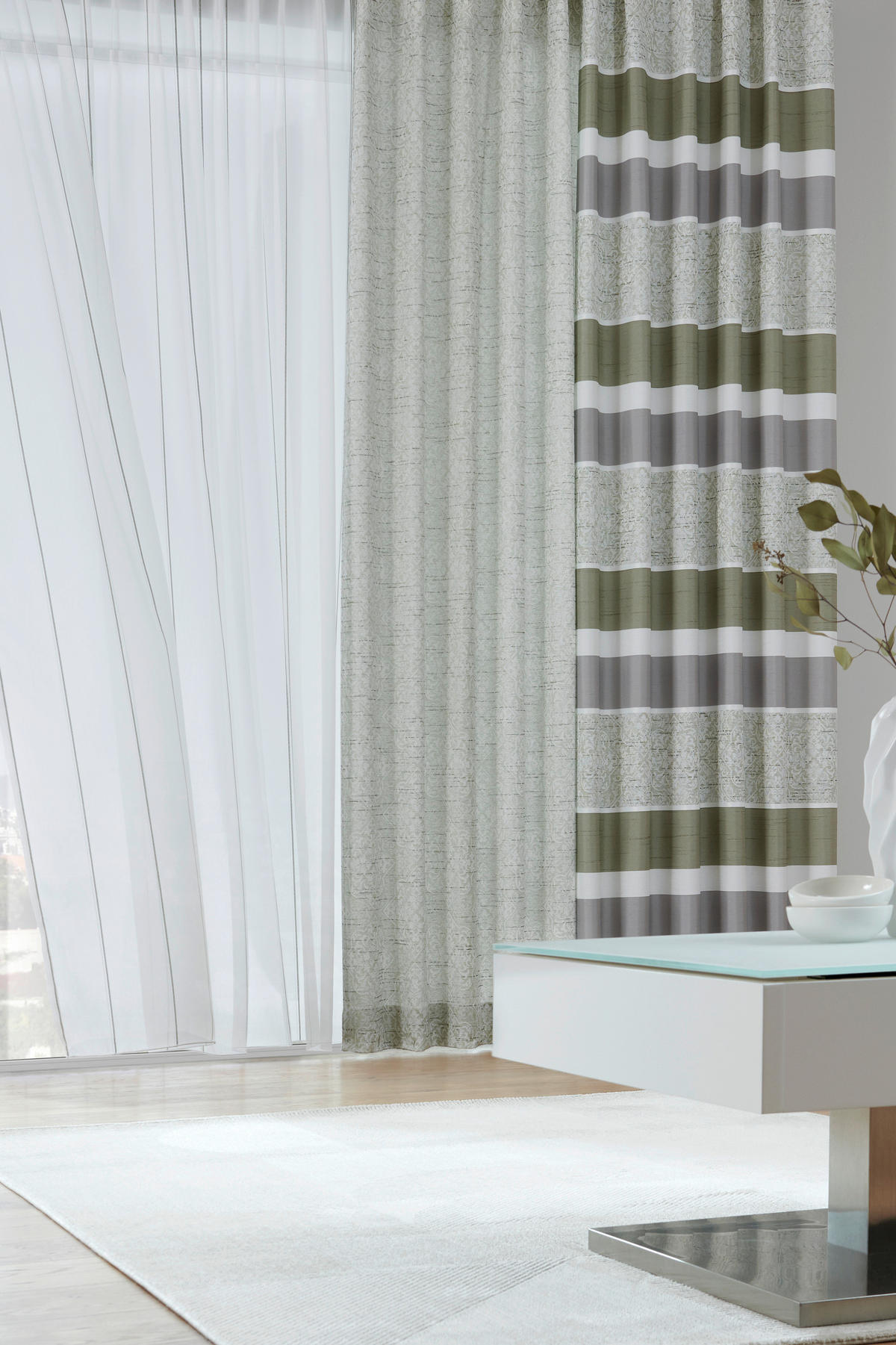 DEKORANYAG fm - zöld, Konventionell, textil (140cm) - Esposa
