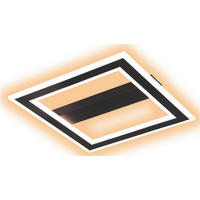 STROPNA LED-SVETILKA   38 W/2370 lm/4000 K/230 V/ - črna, Design, kovina (45/5/45cm)