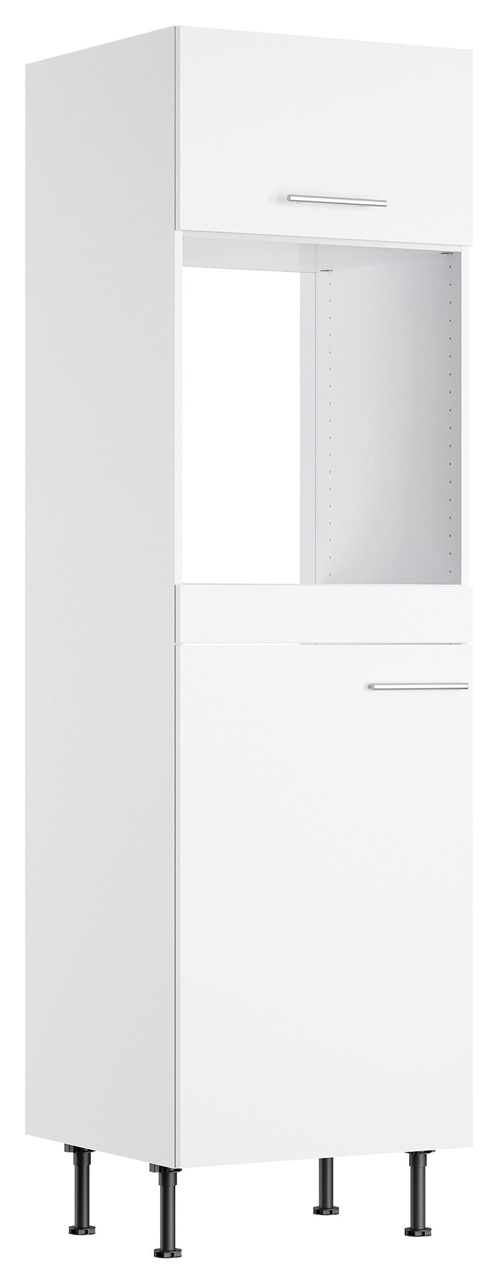 Optifit Geräteumbauschrank Weiß 60x211.8x58.1 cm
