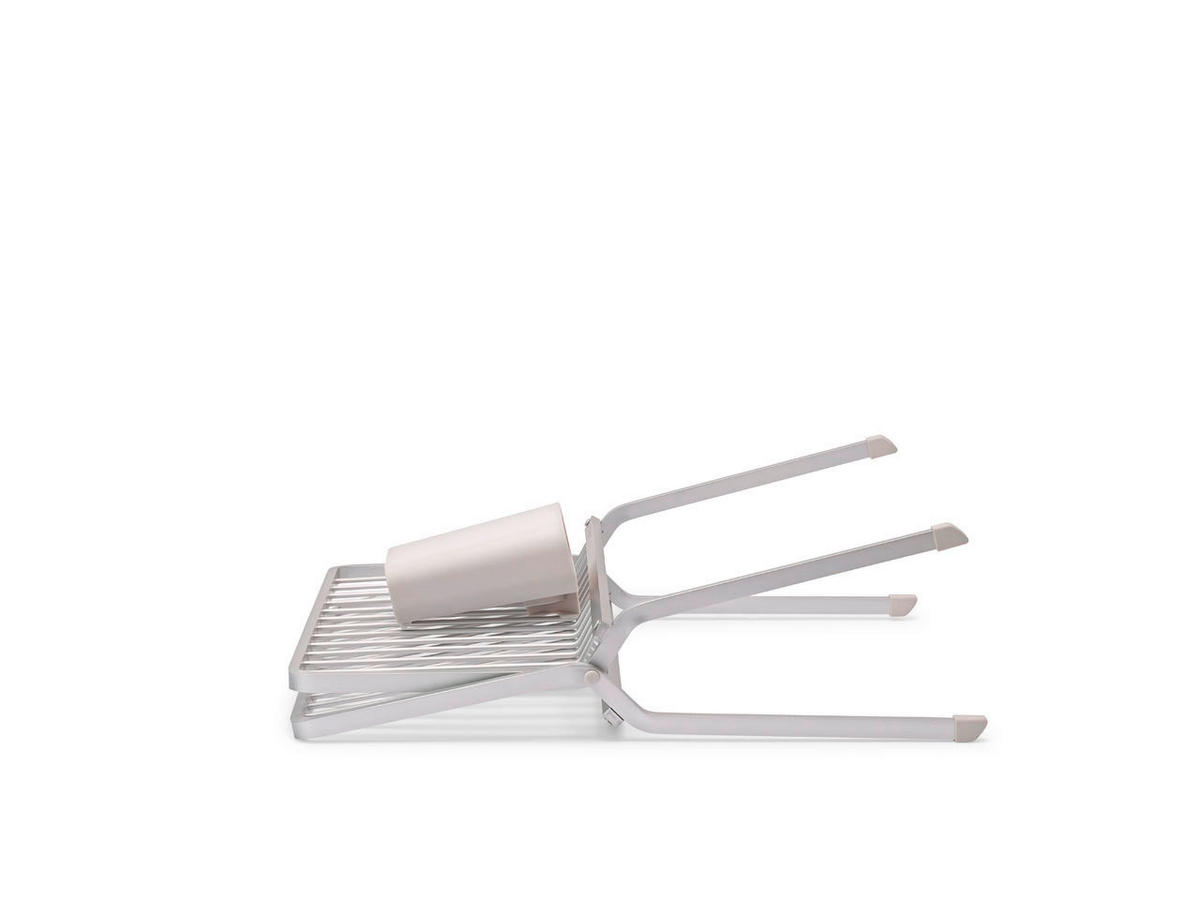 GESCHIRRABTROPFKORB   - Hellgrau, Basics, Metall (37/31.5/33cm) - Brabantia