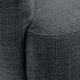 SCHLAFSOFA  mit Stoffauswahl, Liegefunktion, Schlafen auf Sitzhöhe, Rücken echt Chenille Dunkelgrau  - Dunkelgrau/Schwarz, KONVENTIONELL, Textil/Metall (228/75/98cm) - Carryhome