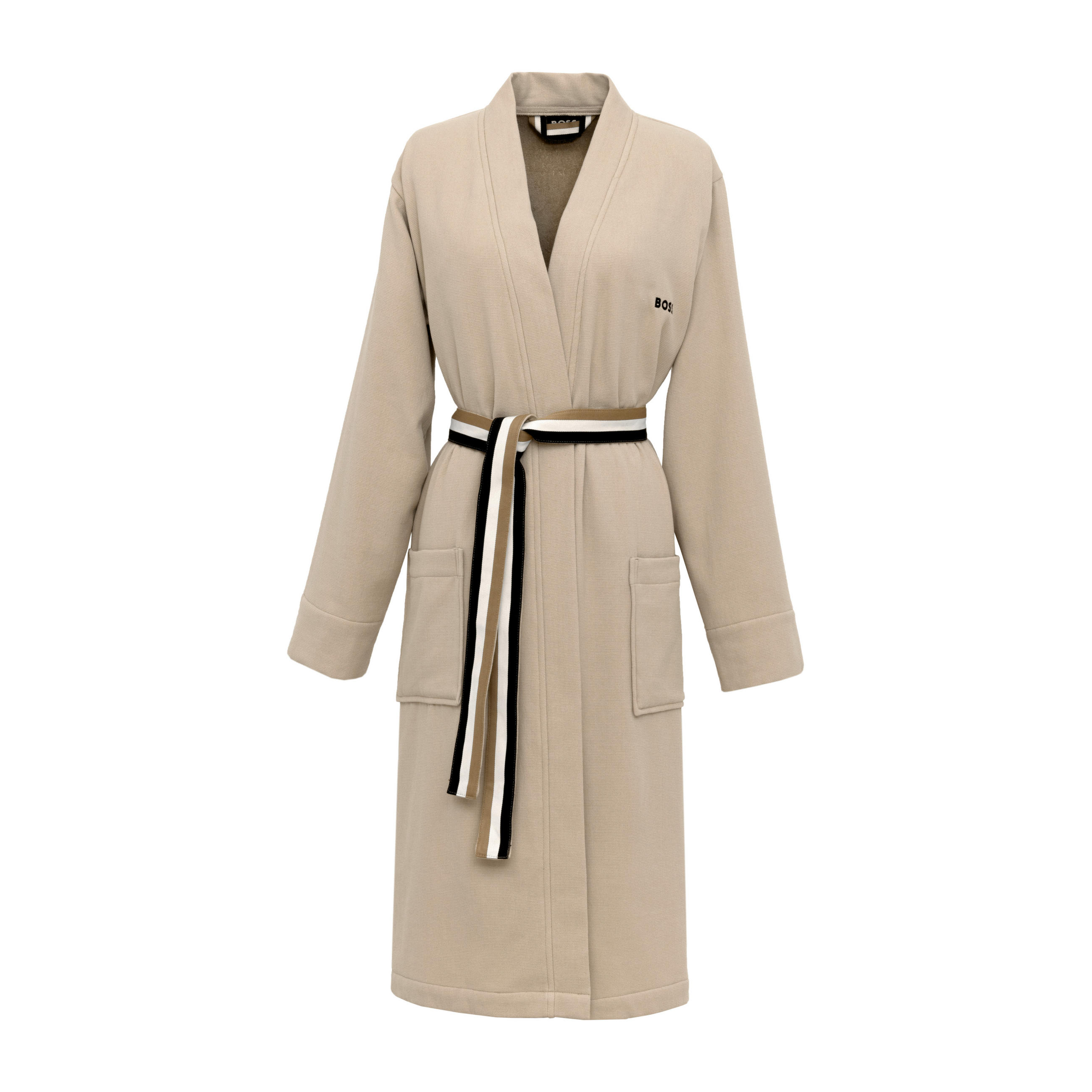 BADEMANTEL BLINEA M Unisex  - Hellbraun, Design, Textil (Mnull) - Hugo Boss