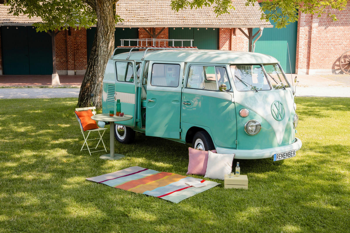 LÄUFER 160/100 cm REMEMBER Flieder, Senfgelb  - Senfgelb/Flieder, Basics, Kunststoff (160/100cm)