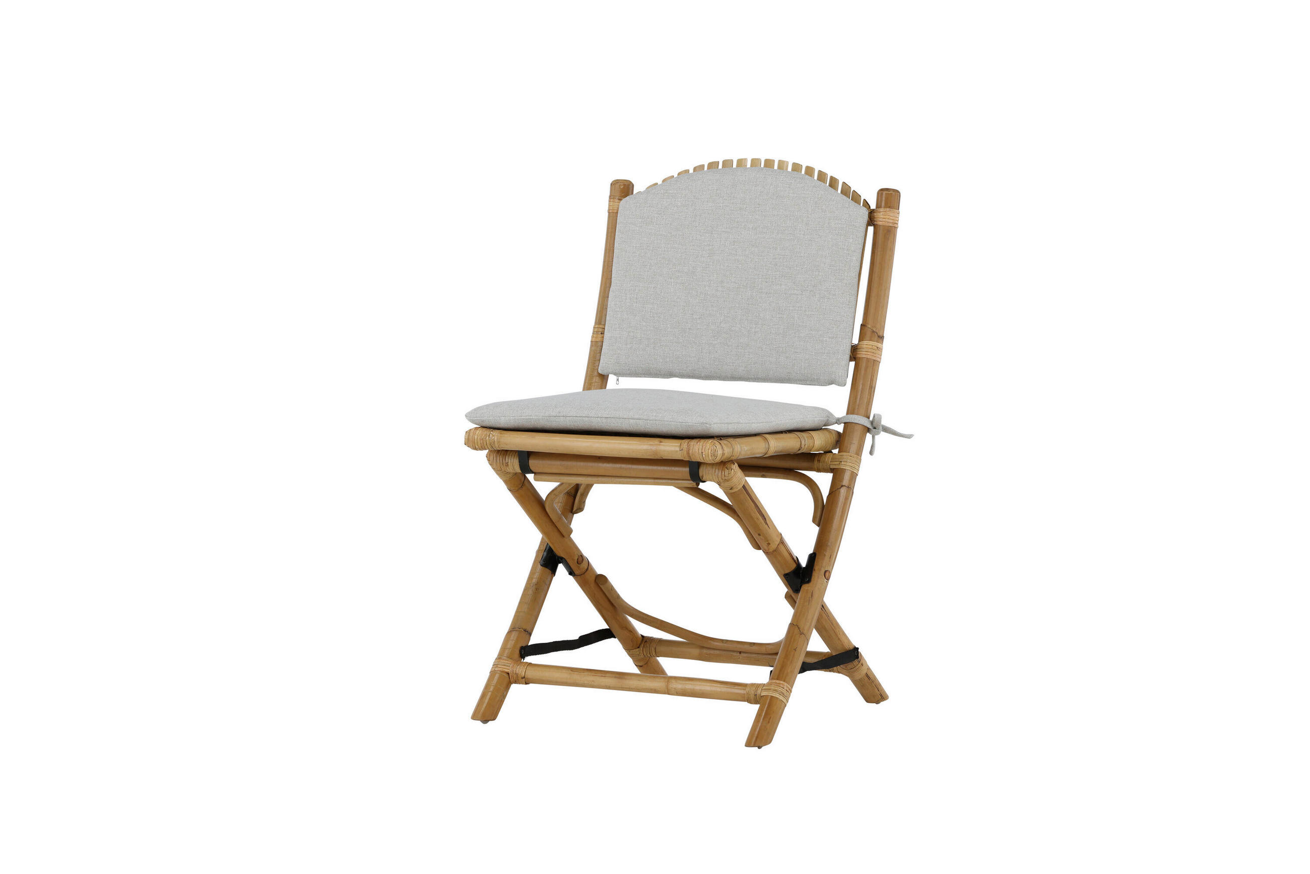 Gardenson Loungesessel Braun, Grau 54x93x63 cm