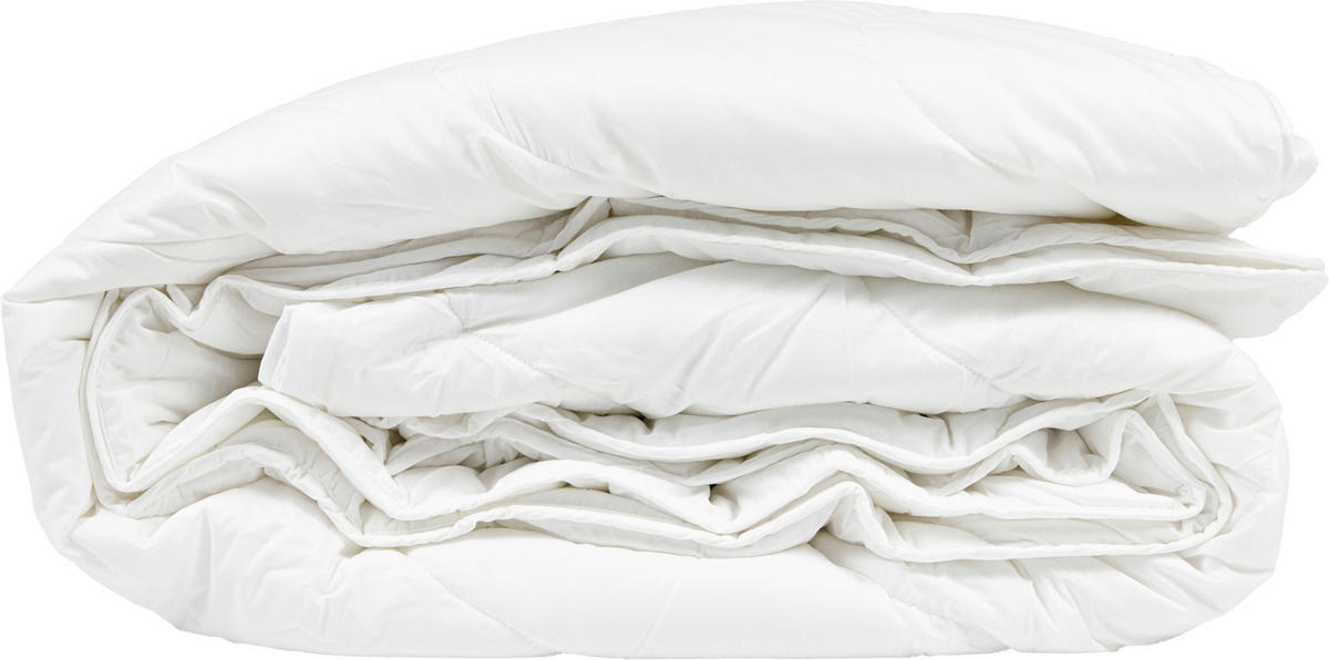 VIERJAHRESZEITENDECKE 135/200 cm LUX 4 Seasons  - Weiß, LIFESTYLE, Textil (135/200cm)