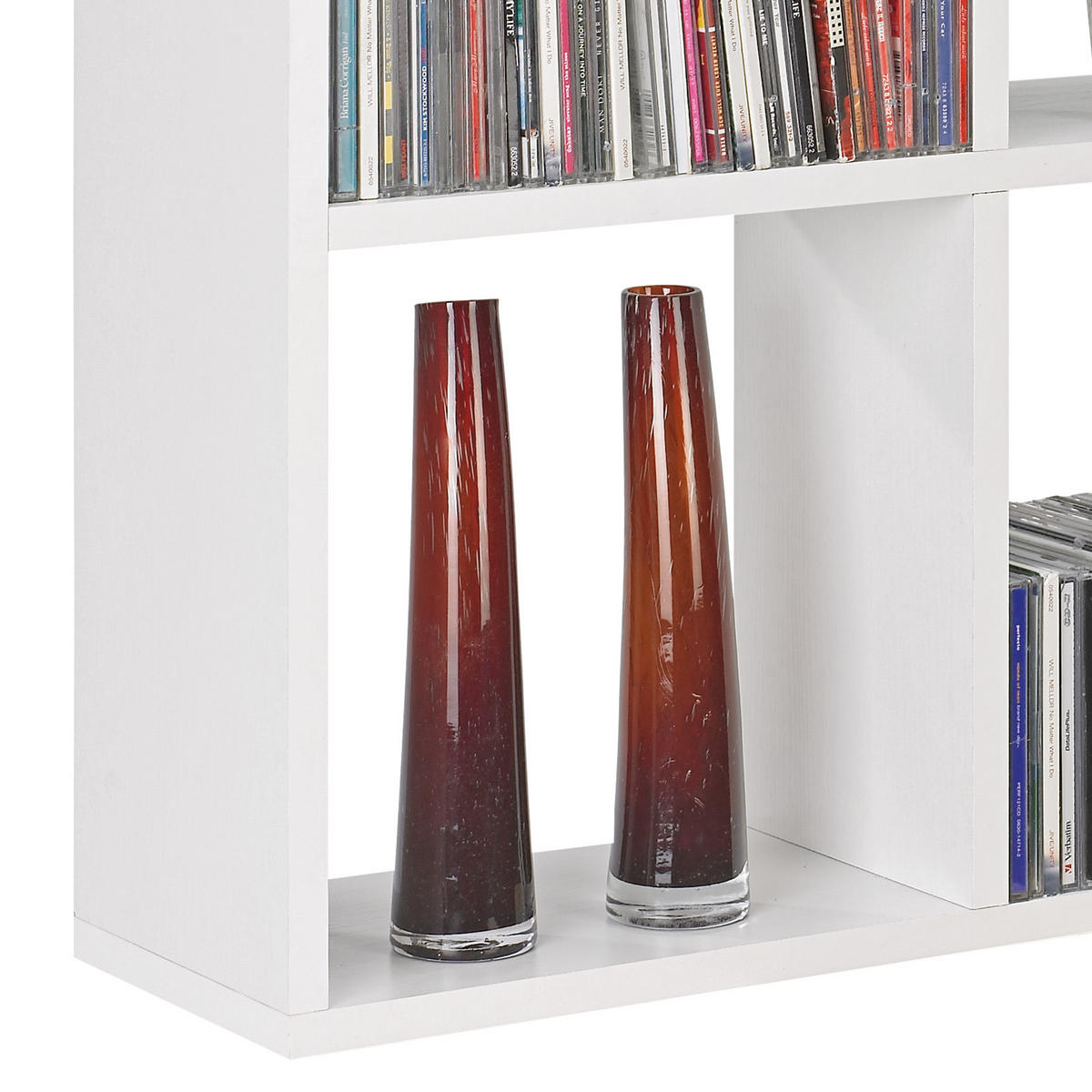 WANDREGAL Weiß  - Weiß, MODERN, Holzwerkstoff (60/60/18cm) - Boxxx