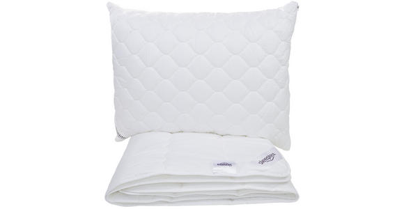 SOMMERDECKE 140/220 cm Katharina - Weiß, Basics, Textil (140/220cm) - Sleeptex