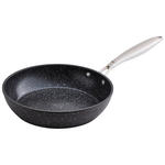 PFANNE Keramikbeschichtung  - Edelstahlfarben/Schwarz, Basics, Metall (24/5cm) - Homeware Profession.