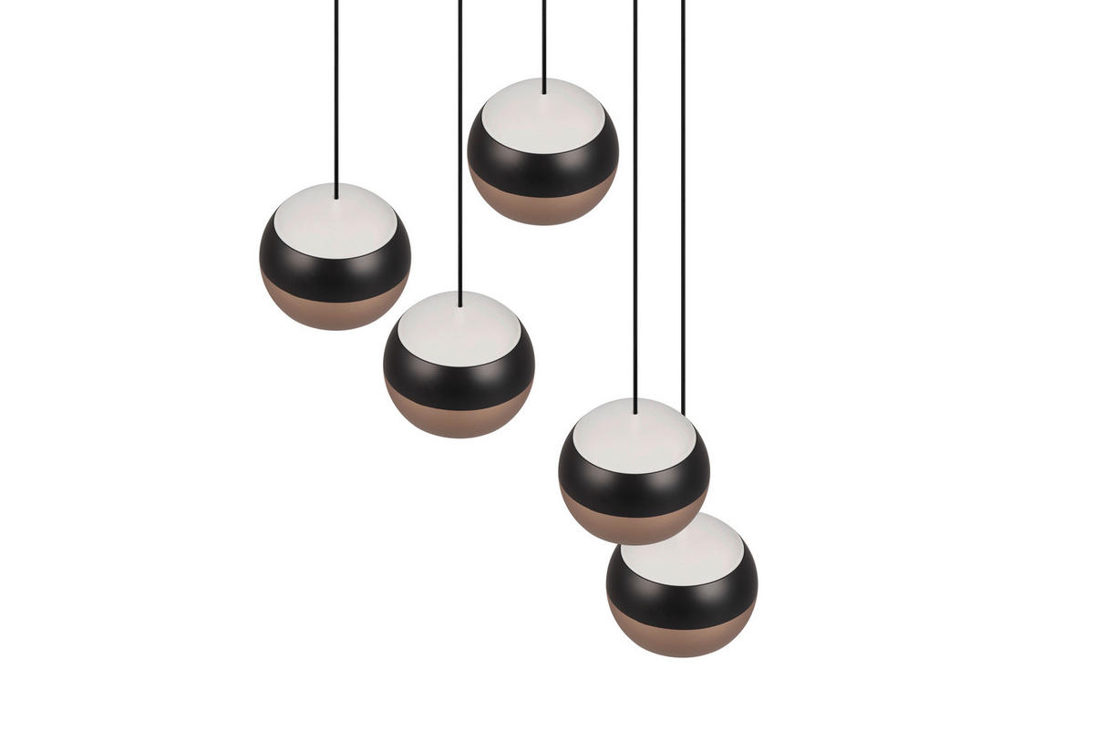 LED-HÄNGELEUCHTE 30/200 cm  - Schwarz, Design, Metall (30/200cm)