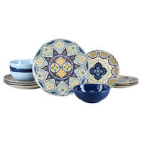 TAFELSERVICE Patio 12-teilig  - Multicolor, Basics, Keramik - Creatable
