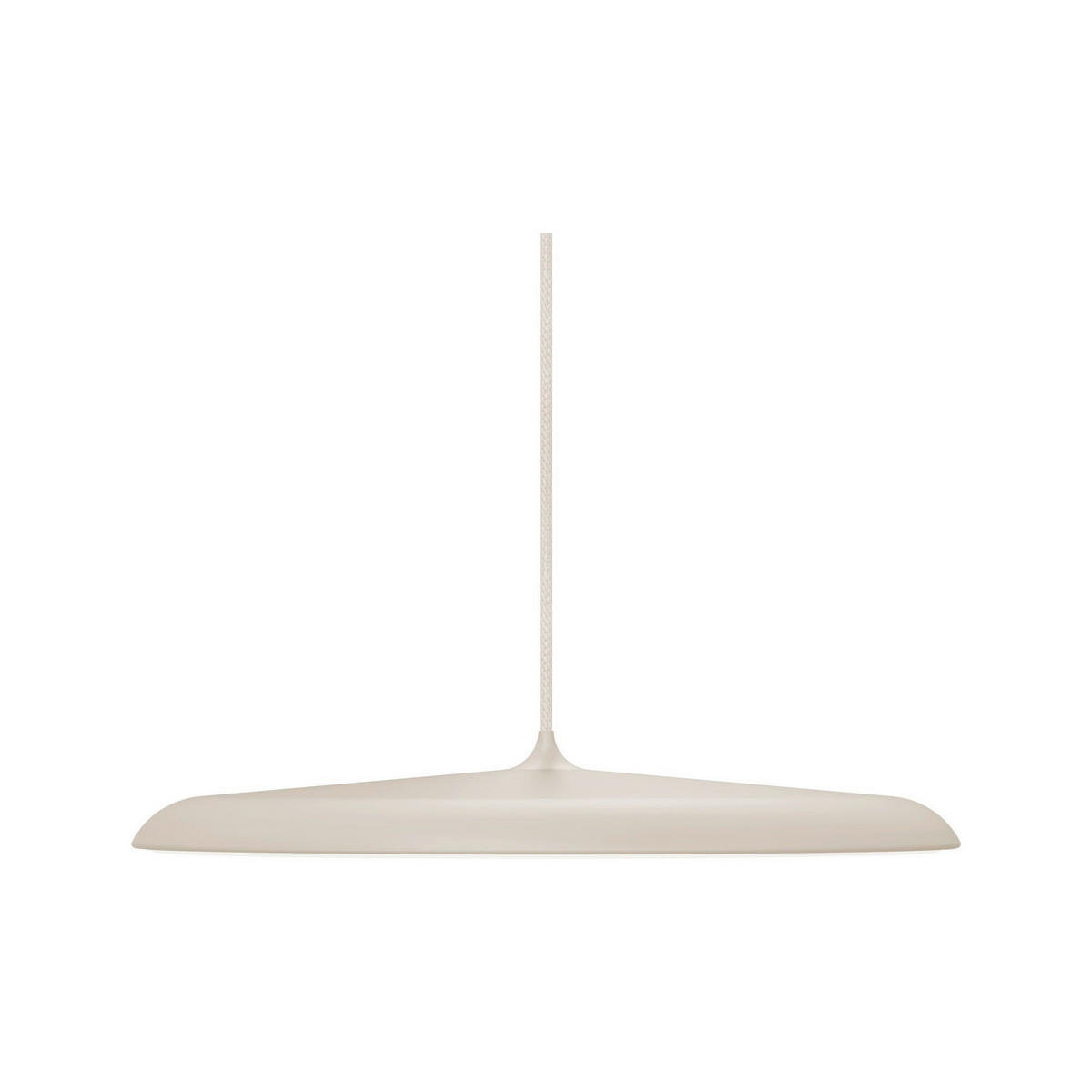 LED-HÄNGELEUCHTE 40/6 cm   - Beige, Design, Metall (40/6cm) - Nordlux