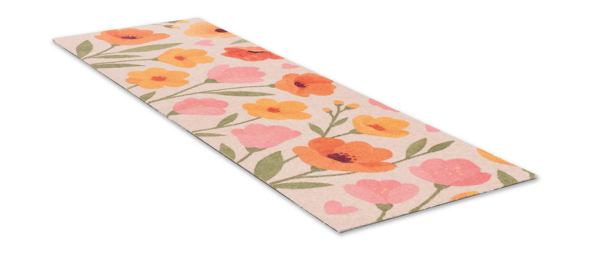 FUßMATTE  50/150 cm  Rosa  - Rosa, Basics, Kunststoff/Textil (50/150cm) - Astra