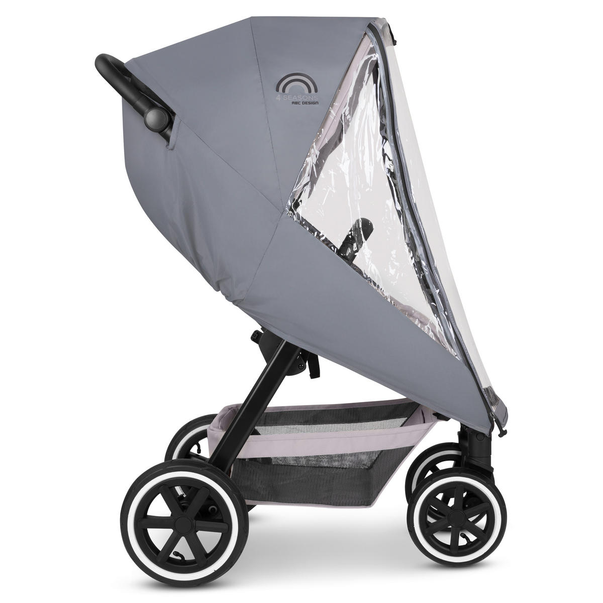 REGENVERDECK 4 Seasons  - Transparent/Grau, Basics, Kunststoff (20/26/5cm) - ABC Design