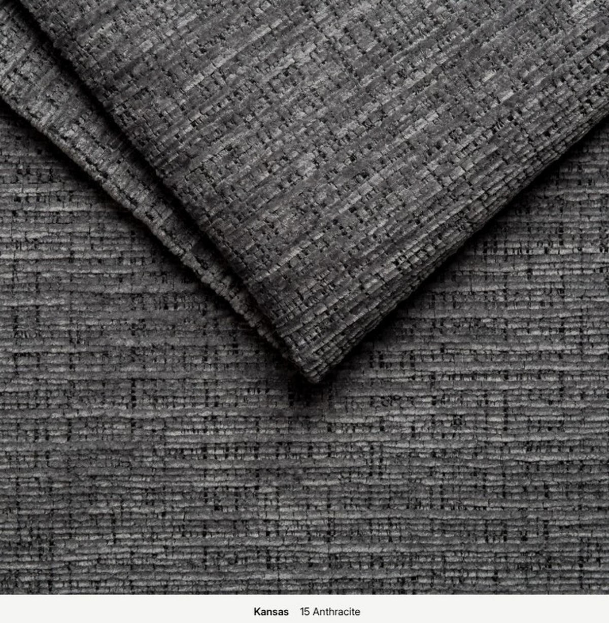 POLSTERBETT gepolstertes Kopfteil, Lattenrost 160/200 cm  in Anthrazit  - Anthrazit/Schwarz, Design, Holz/Textil (160/200cm) - Boxxx