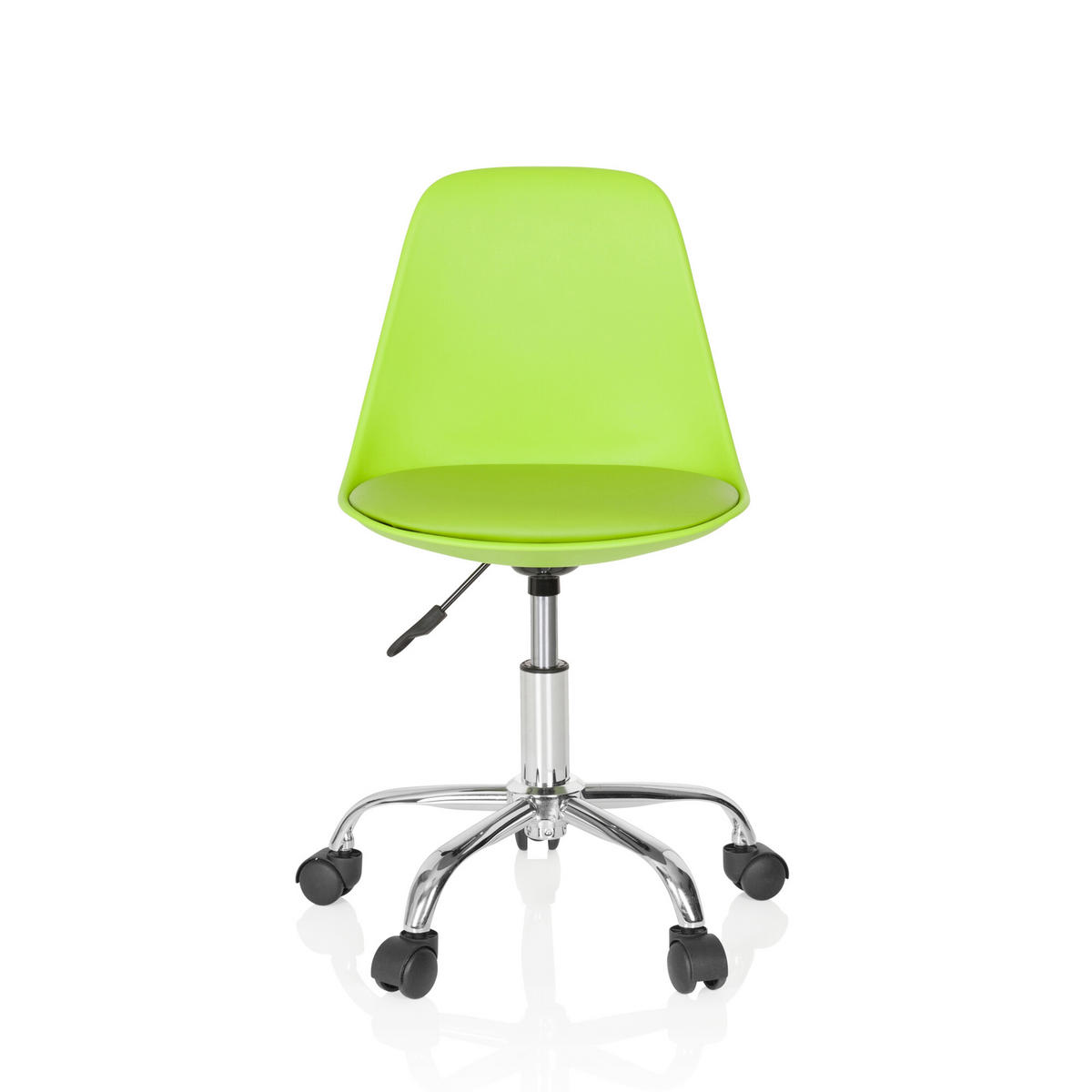 OTOČNÁ ŽIDLE PRO MLÁDEŽ, zelená - zelená, Basics, textil/plast (40/72-82/44cm) - MID.YOU