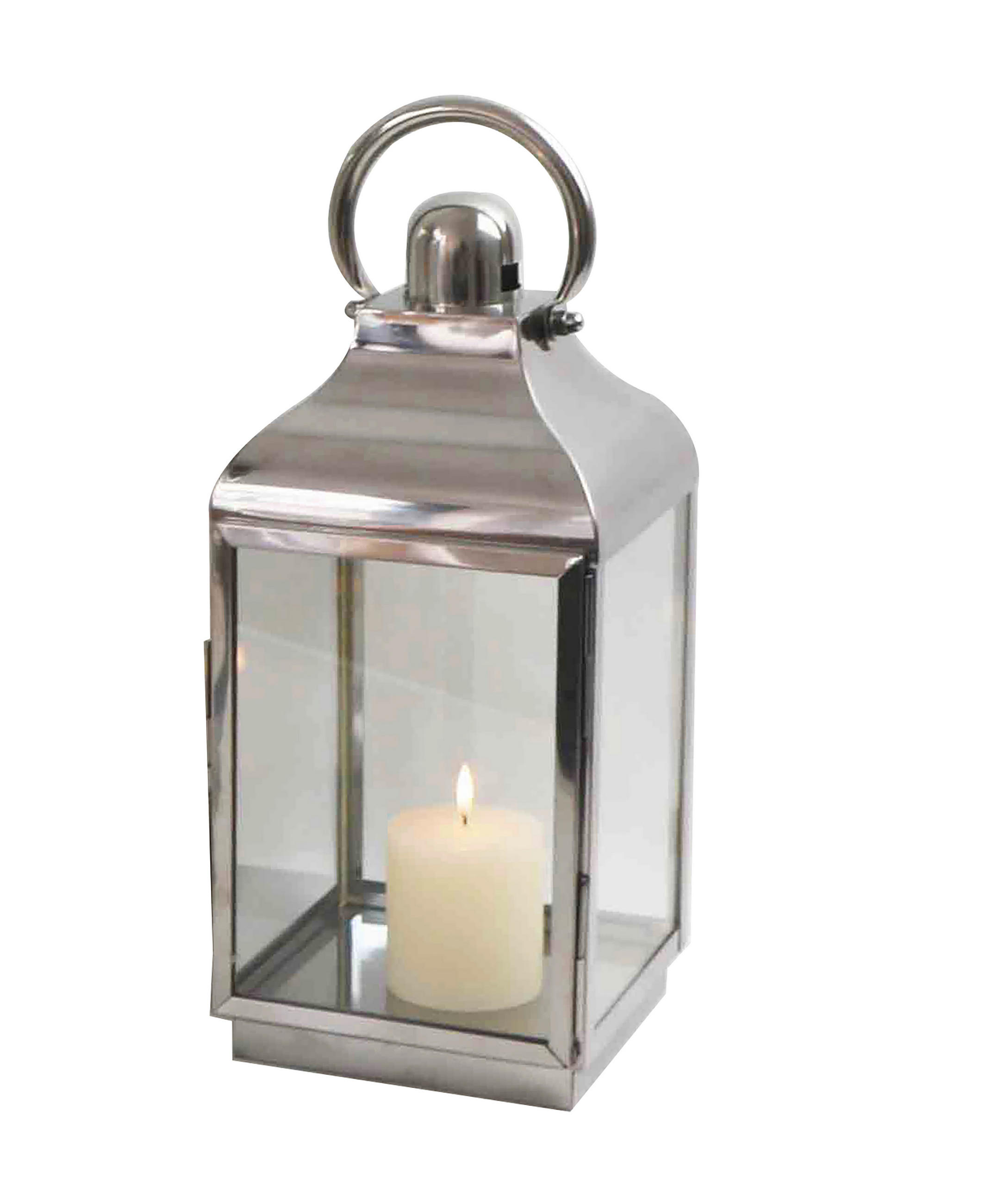 LANTERNA - boje oplemenjenog čelika, Design, staklo/metal (17/38/17,7cm) - Ambia Home