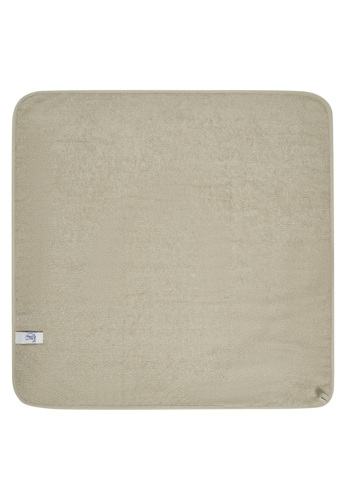 KAPUZENBADETUCH Löwe Leo  - Mintgrau, Basics, Textil (80/80/0,5cm) - Sterntaler