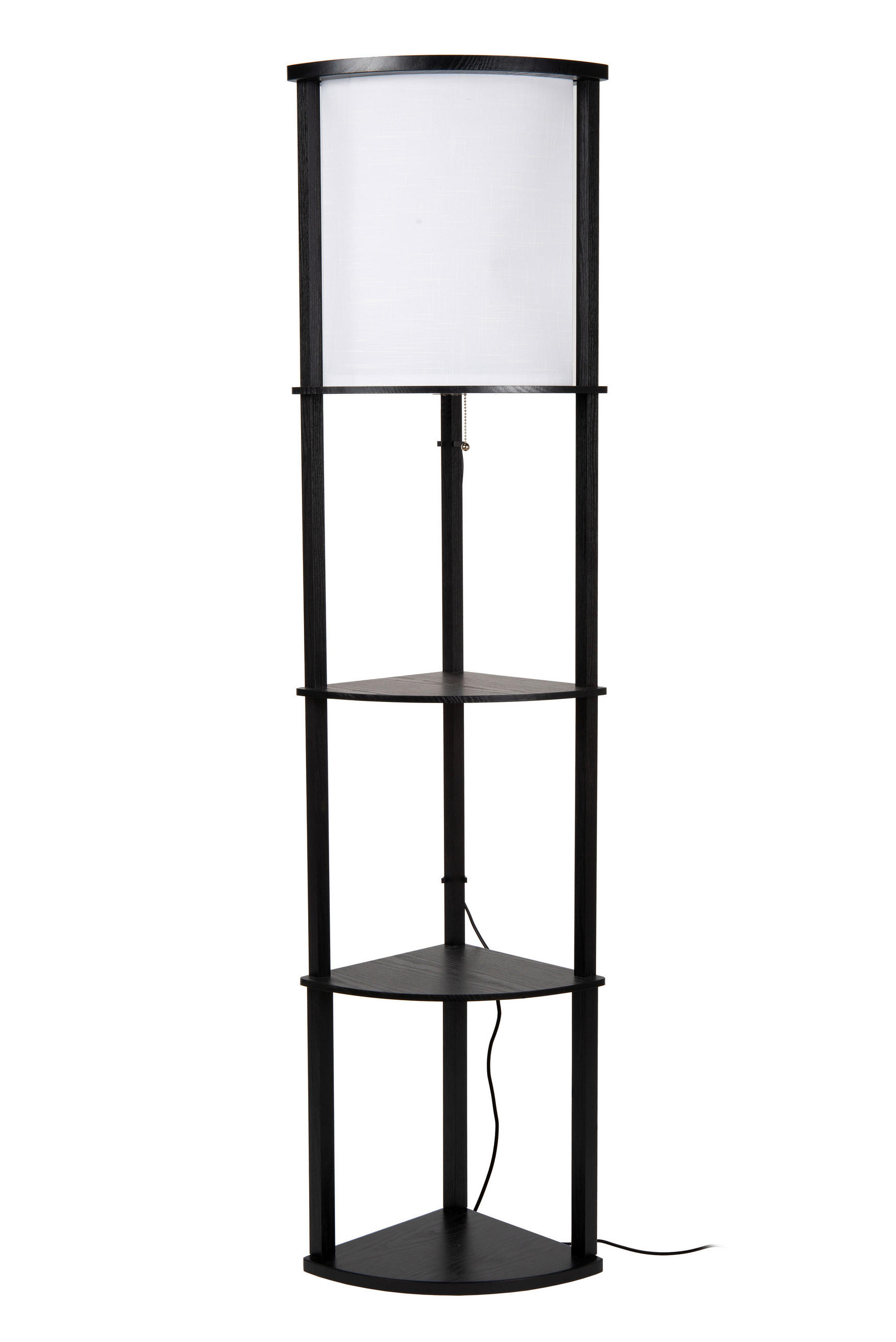 STEHLEUCHTE MENNO 30/30/162,3 cm   - Design, Holzwerkstoff (30/30/162,3cm) - Lucide