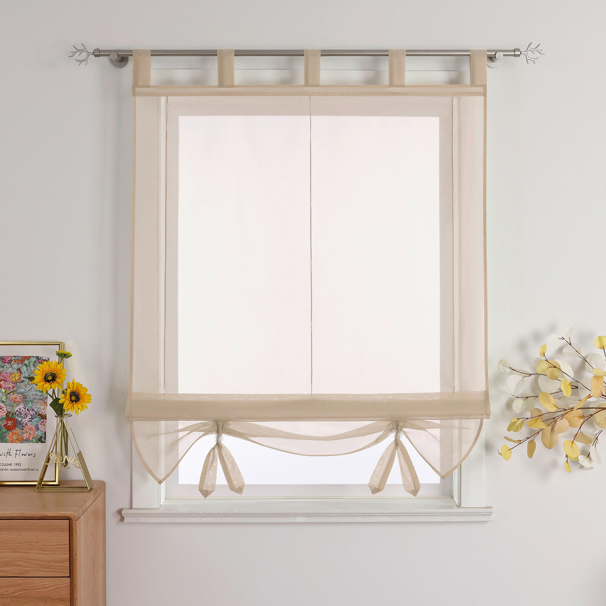 FALTROLLO  transparent  100/155 cm    - Sandfarben, Basics, Textil (100/155cm)