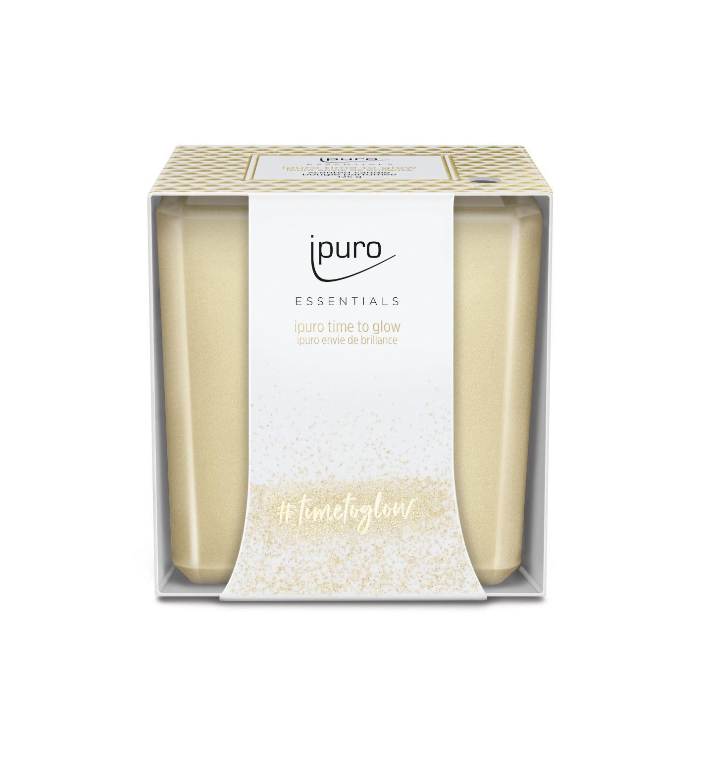 DUFTKERZE Orange, Zitrone, Mandarine  - Basics, Glas (6,9/6,9/6,9cm) - Ipuro