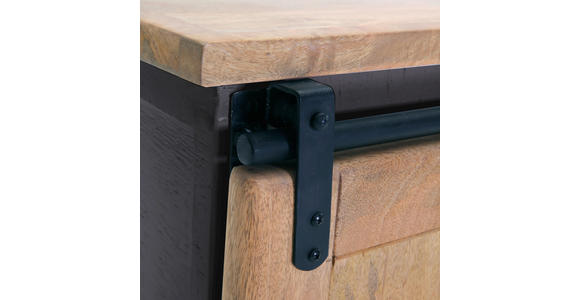 LOWBOARD in 180/50/45 cm - Anthrazit/Schwarz, LIFESTYLE, Holz/Holzwerkstoff (180/50/45cm) - Landscape